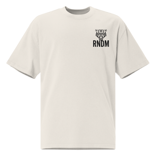 RNDMs Tiger T-Shirt White (Full Logo)