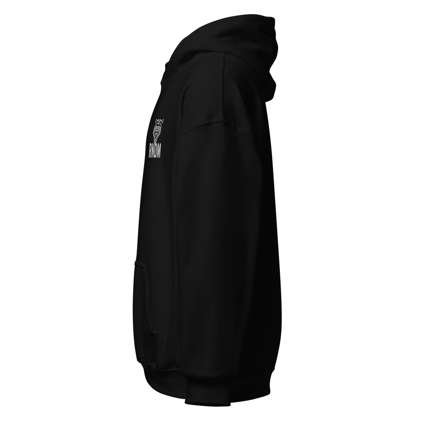 RNDMs Tiger Hoodie Black (Full Logo)